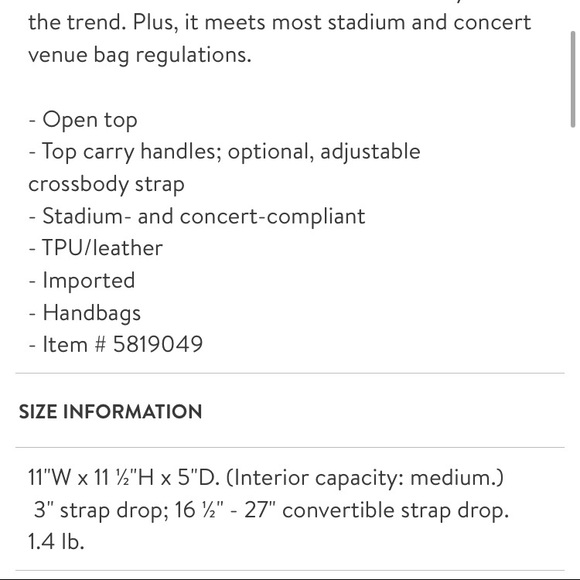 Truffle Clarity Tote in “Dove Grey” - Picture 6 of 7